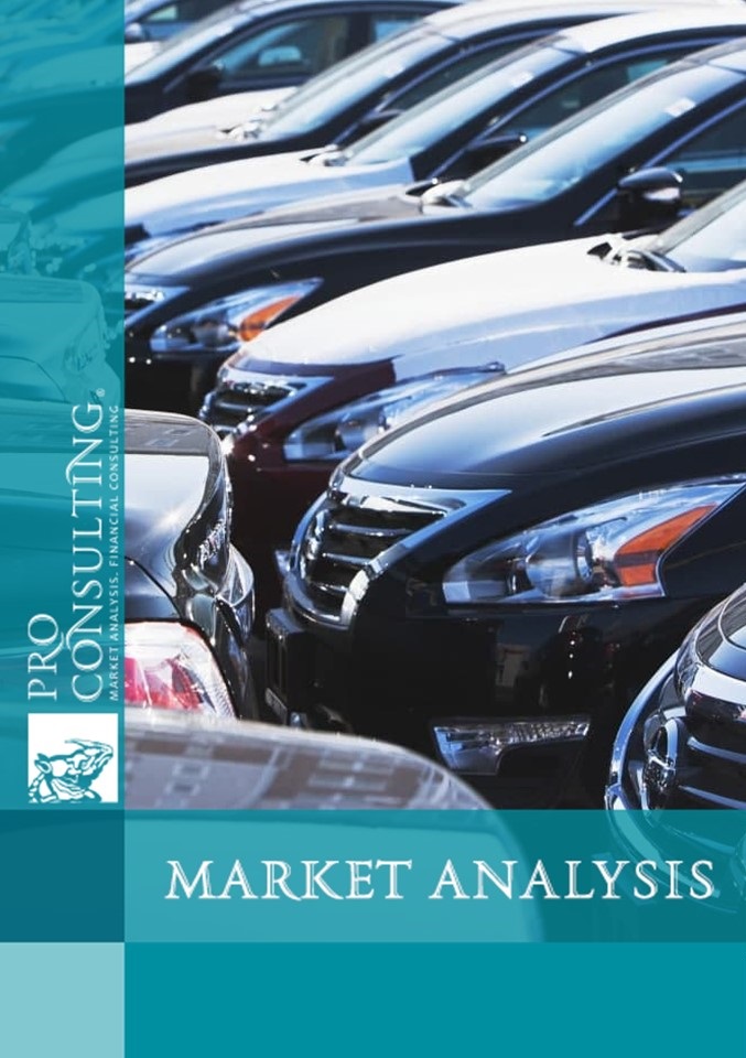 Market research report on motor vehicle market in Ukraine. 2024 year